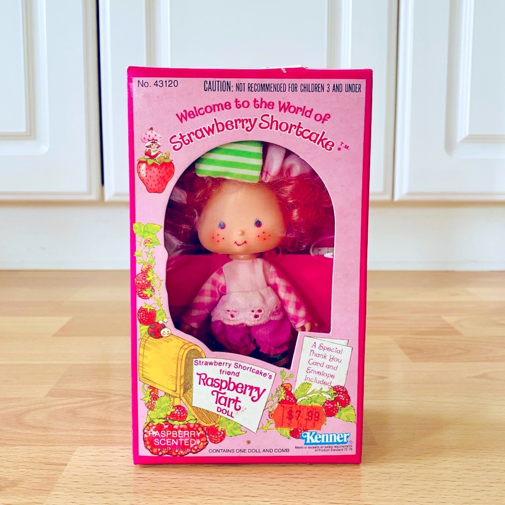🍓FIRST ISSUE STRAWBERRY SHORTCAKE RASPBERRY TART *COMPLETE BOX SET*